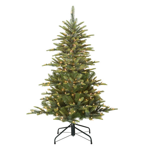 Lighted Artificial Fir Christmas Tree & Reviews Joss & Main